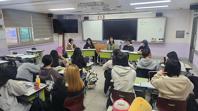 학부모 대상 2학기 수업 공개 사진